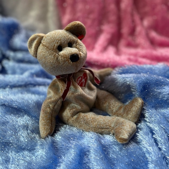 🎁4/$25🎁Signature Bear 1999 Beanie Retired - Picture 13 of 14